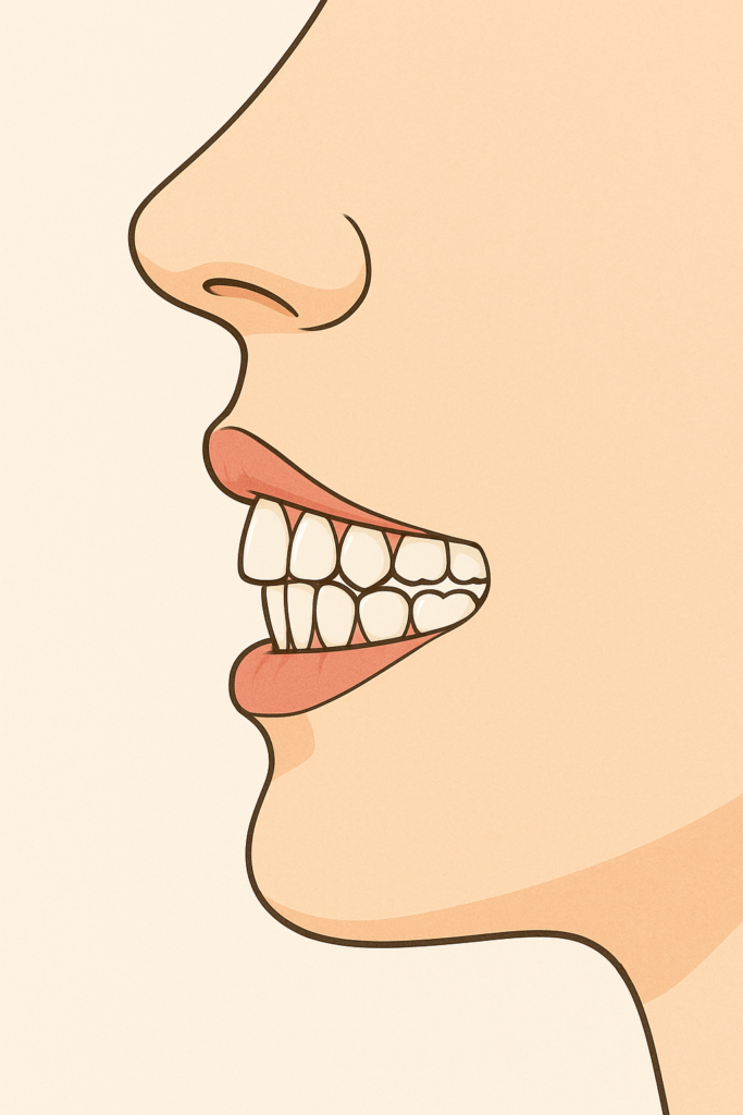 矯正治療
横顔
口元
歯列矯正
抜歯矯正