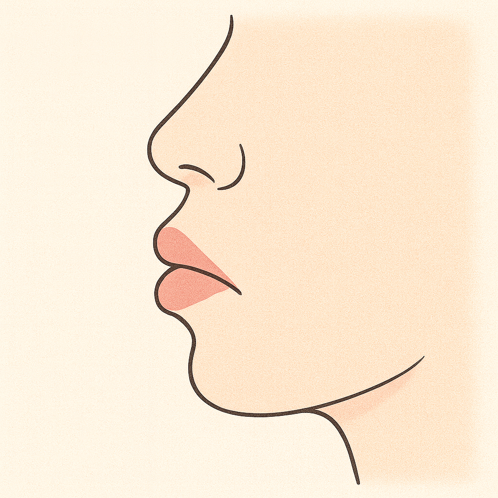 口ゴボ
口元
Eライン
抜歯矯正