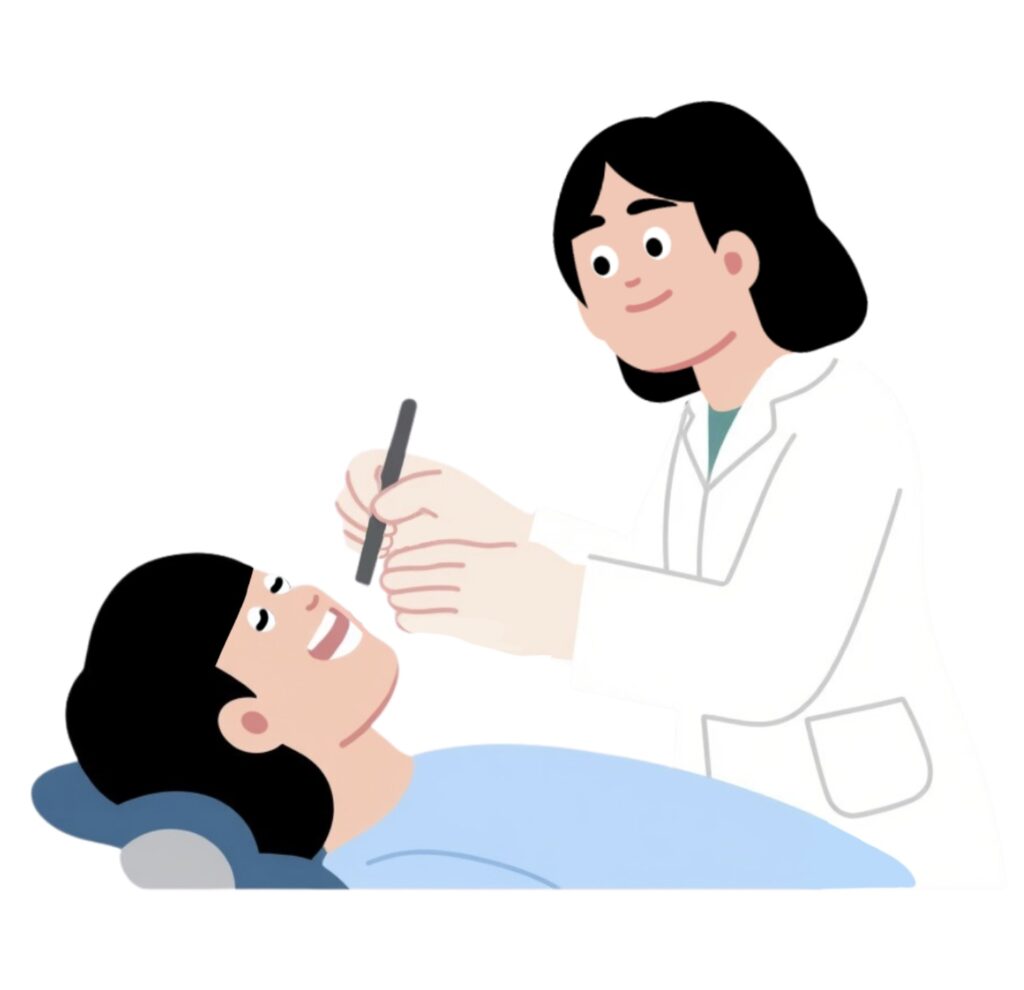 定期検診
経過観察
フッ素塗布
初期虫歯